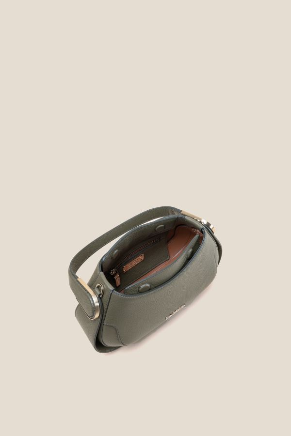3150 Vitello Oliva 406 Made in Italy leather bag, handcrafted bag, Gironacci leather bag, leather bag, 3150 Vitello Oliva 406