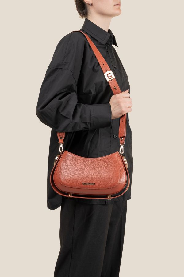 3150 Vitello Ginger 260 Gironacci leather bag, leather bag, Made in Italy leather bag, handcrafted bag, 3150 Vitello Ginger 260