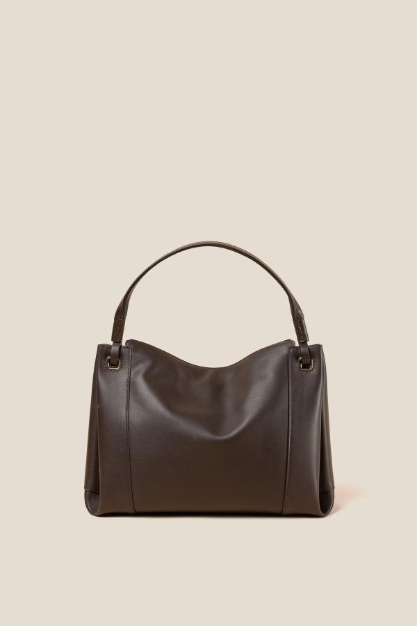 3352 Vitello Soft T.moro 161 Made in Italy handcrafted bag, handcrafted bag, handcrafted leather bag, Gironacci handcrafted bag, 3352 Vitello Soft T.moro 161