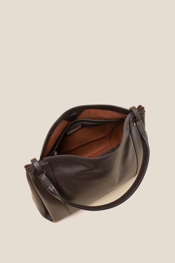 3352 Vitello Soft T.moro 161 Made in Italy handcrafted bag, handcrafted bag, handcrafted leather bag, Gironacci handcrafted bag, 3352 Vitello Soft T.moro 161