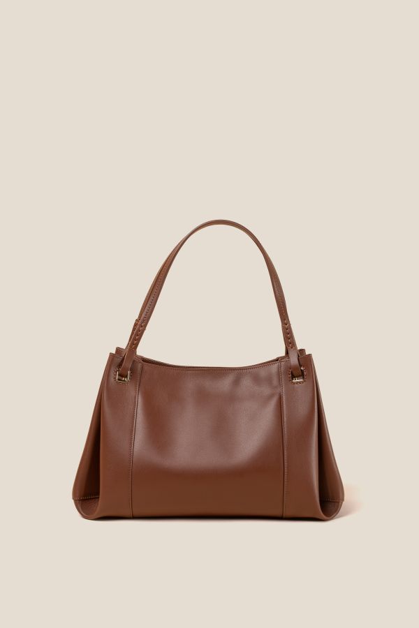 3351 Vitello Soft Brandy 177 Gironacci handcrafted bag, handcrafted leather bag, handcrafted bag, Made in Italy handcrafted bag, 3351 Vitello Soft Brandy 177